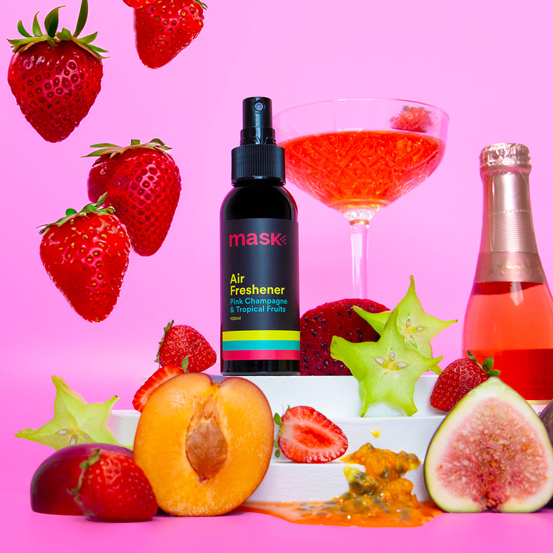 Pink Champagne & Tropical Fruits