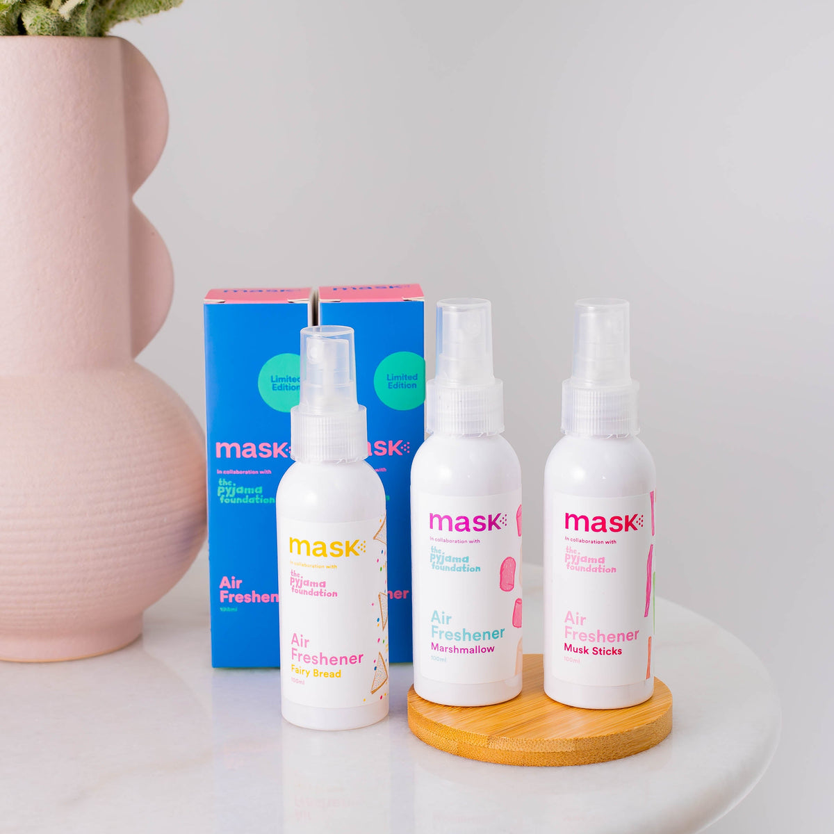 Mask Co. | Pyjama Foundation Range | Spritz With Purpose - Mask Co