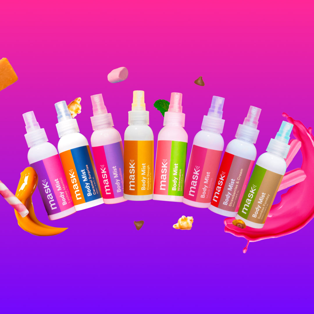 Mask Co. | Body Mist | Fun, Irresistible Fragrance - Mask Co