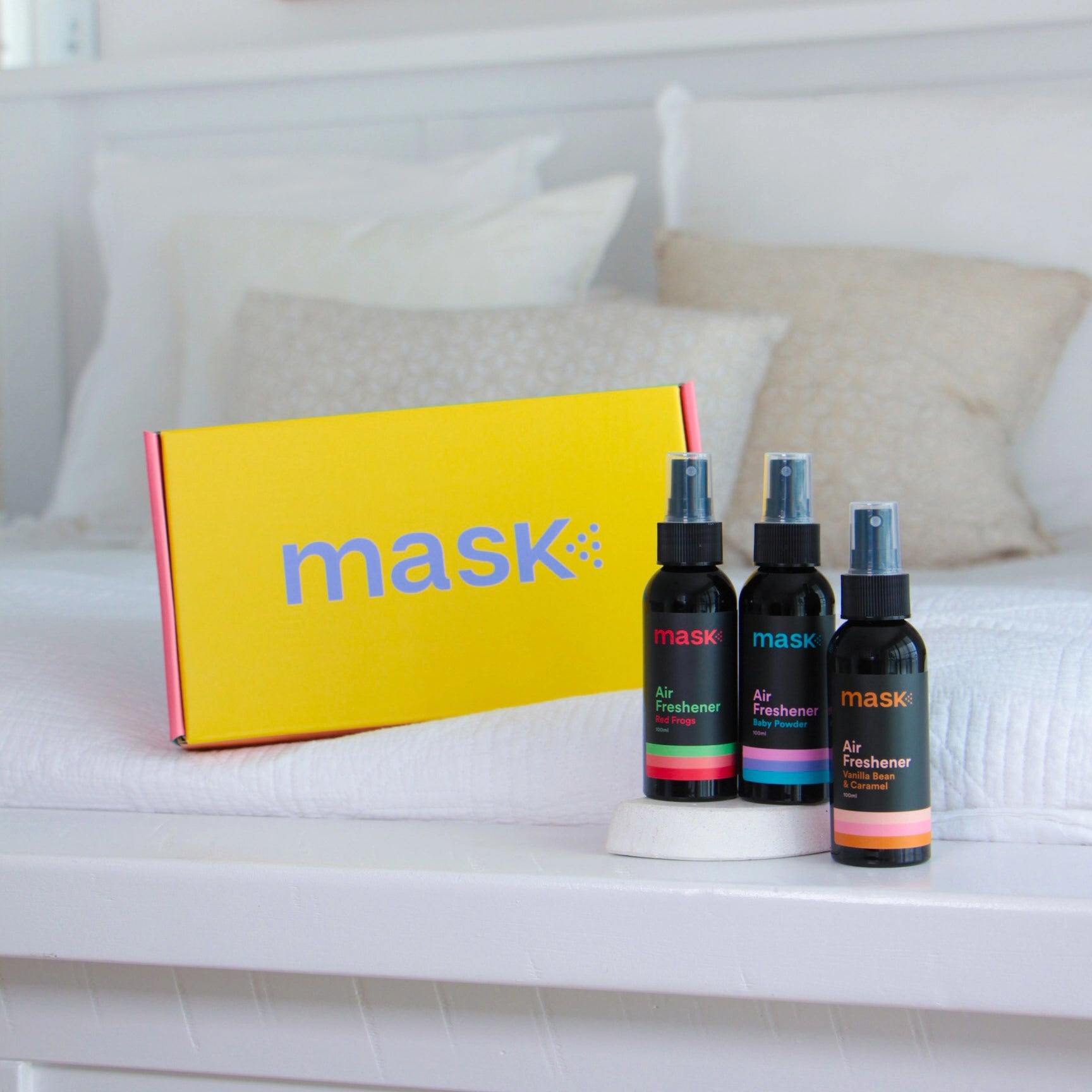Mask Co. | Air Fresheners | Fun, Feel-Good Fragrances - Mask Co