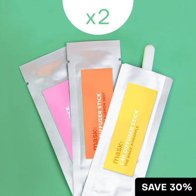 30% OFF second pack of the same 3x fragrance sticks
