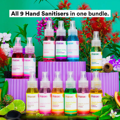 All 9x Hand & Surface Sanitisers Bundle