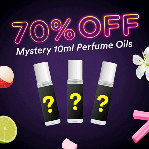 70% OFF - 3 Mystery Perfume Oils for $14!