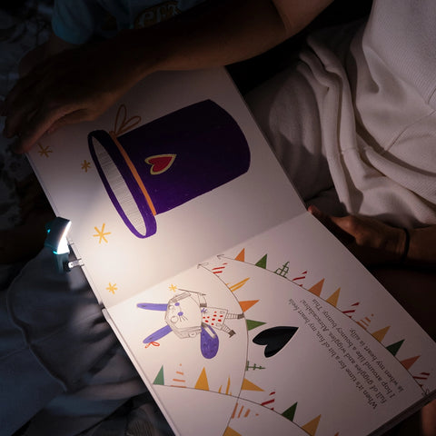 Book Light with Scented Bookmark