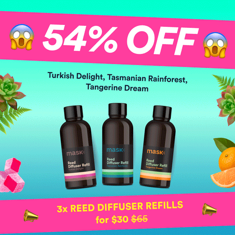 54% OFF - 3x Reed Diffuser Refills for $30!