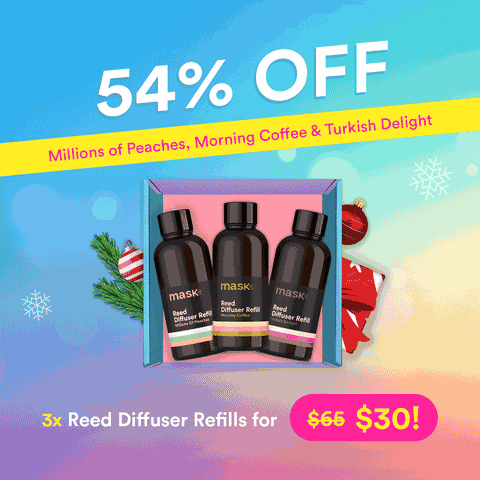 54% OFF - 3x Reed Diffuser Refills for $30!