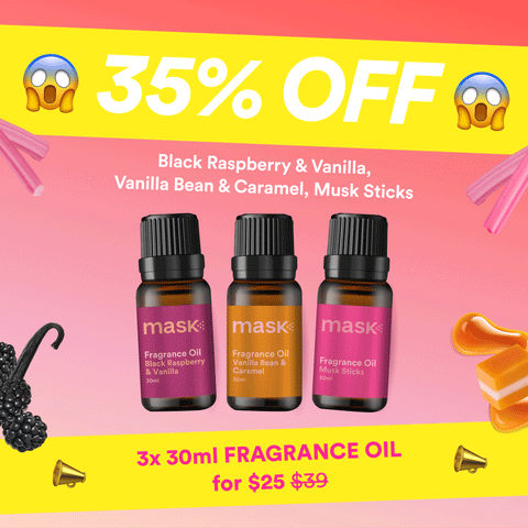 35% OFF - 3x 30ml Oils for $25!