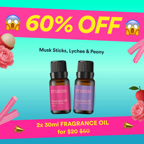 60% OFF - 2x 30ml Oils for $20!