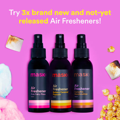 3-Pack of not yet released Mask Air Fresheners!