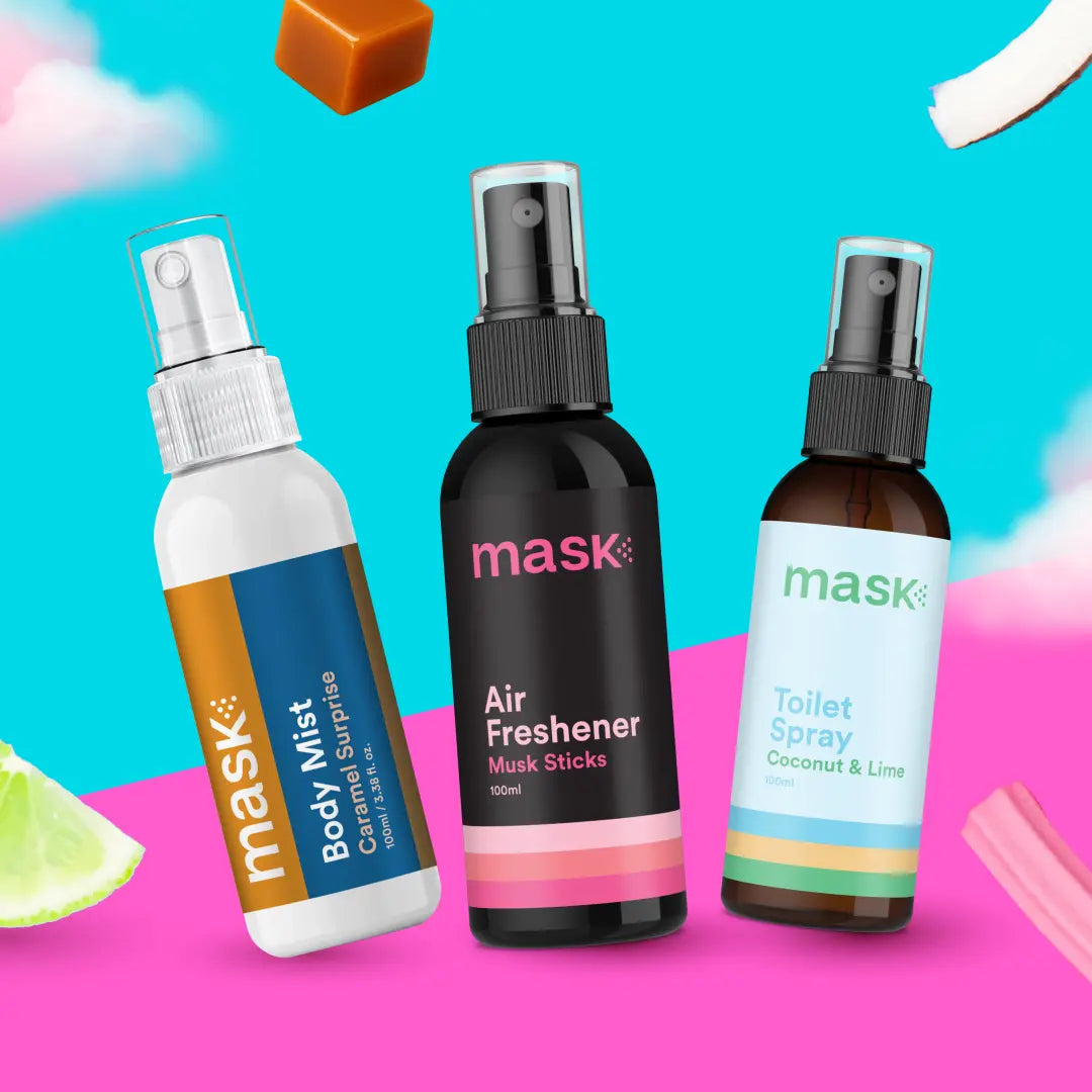 FREE 3x pack of mix sprays - Mask Co