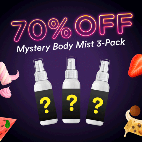 70% OFF - 3 Mystery Body Mists for $14!