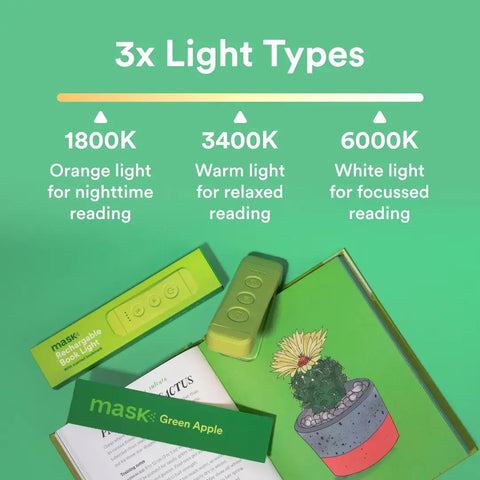 Book Light with Scented Bookmark