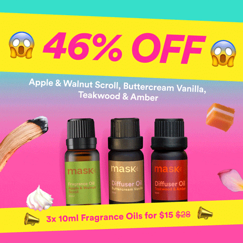 46% OFF - 3x 10ml Fragrance Oils for $15