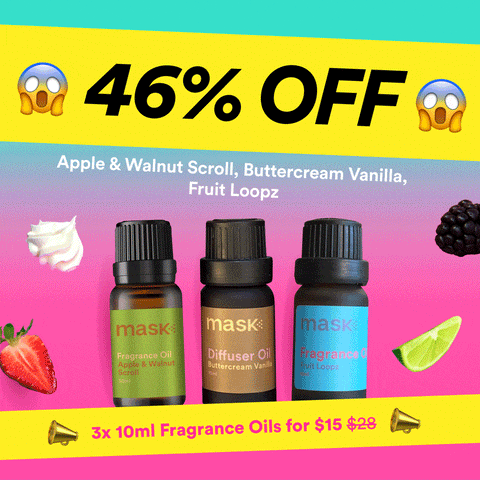 46% OFF - 3x 10ml Fragrance Oils for $15
