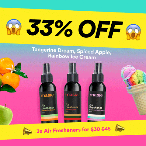 33% OFF - 3x Air Fresheners, $30