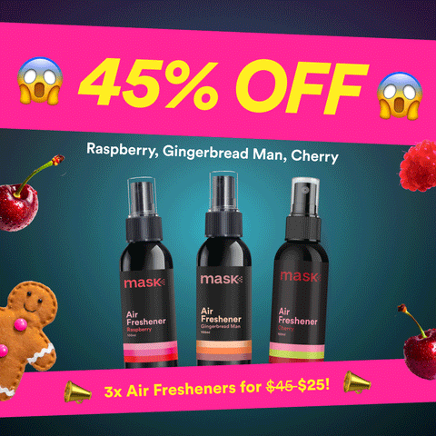 45% OFF - 3x Air Fresheners for $25!