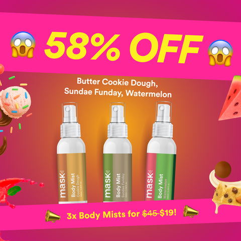 58% OFF - 3x Body Mists for $19!