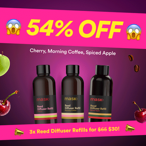 54% OFF - 3x Reed Diffuser Refills for $30!