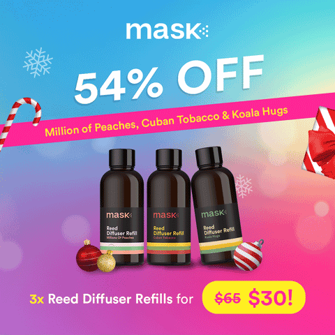54% OFF - 3x Reed Diffuser Refills for $30!