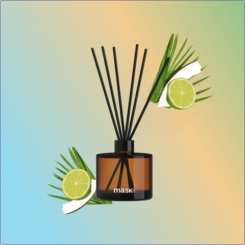 Mini Reed Diffuser Set with 1x Refill and Reed Sticks