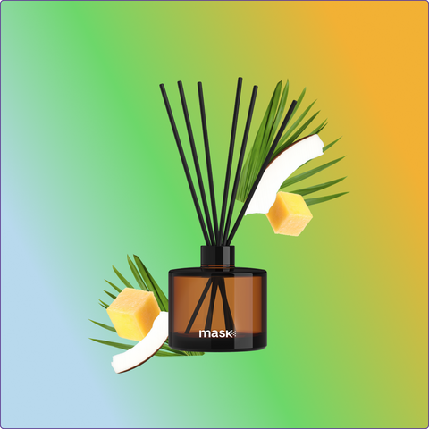 Mini Reed Diffuser Set with 1x Refill and Reed Sticks