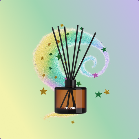 Mini Reed Diffuser Set with 1x Refill and Reed Sticks