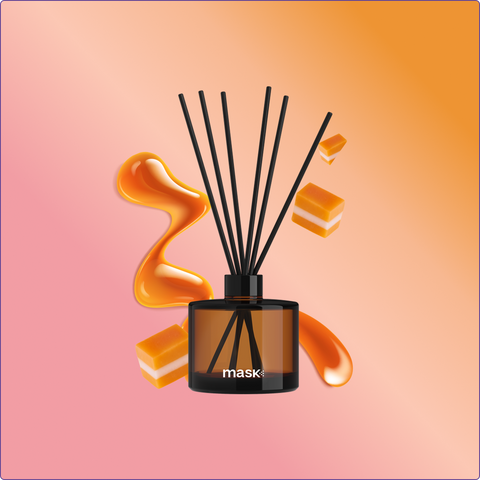 Mini Reed Diffuser Set with 1x Refill and Reed Sticks