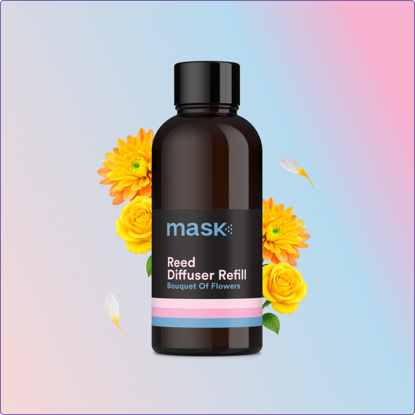 Defuser Mask Mask Co. | Reed Diffuser Set | Effortless All-Day Scent - Mask Co