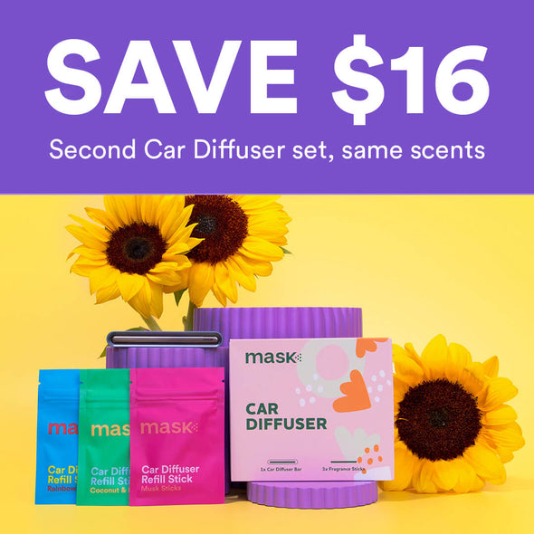 40% OFF Second Car Diffuser set with same scents